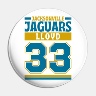 Jacksonville Jaguars Lloyd 33 American Football Edition 3 Pin