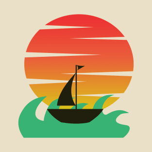 Sailing Into the Sunset T-Shirt