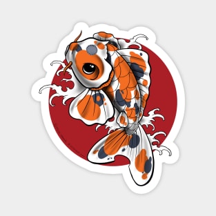 Koi and Sun Magnet