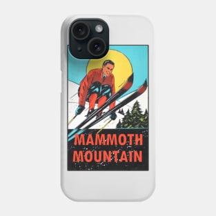 Mammoth Mountain California Vintage Phone Case