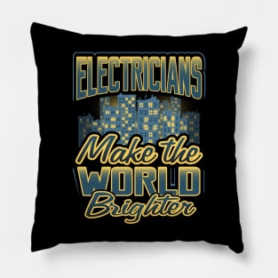 Electrician Quote Pillow