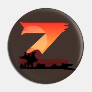 Zorro Pin