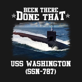 USS Washington SSN-787  Veterans Day Christmas Gift T-Shirt