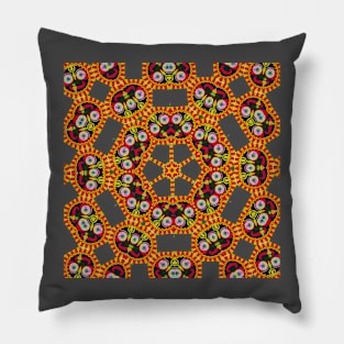 jagannath mandala Pillow