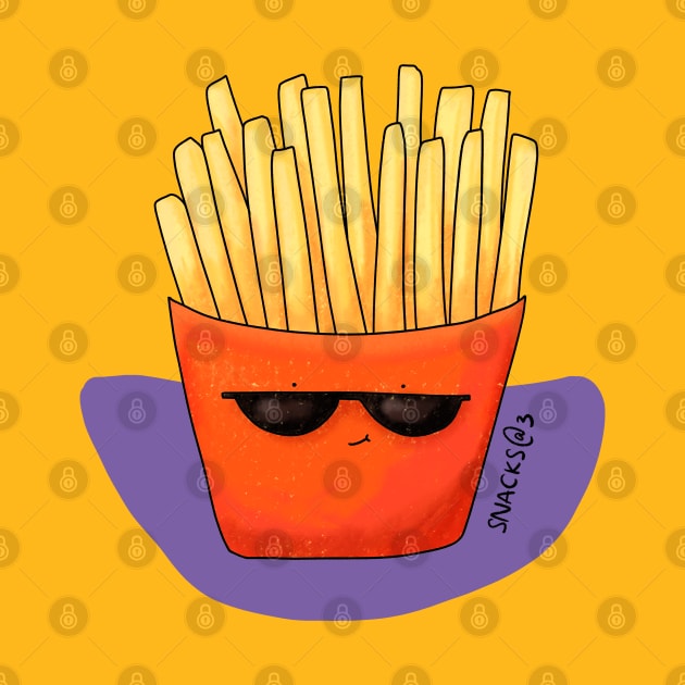 Lucien the French Fries by Snacks At 3