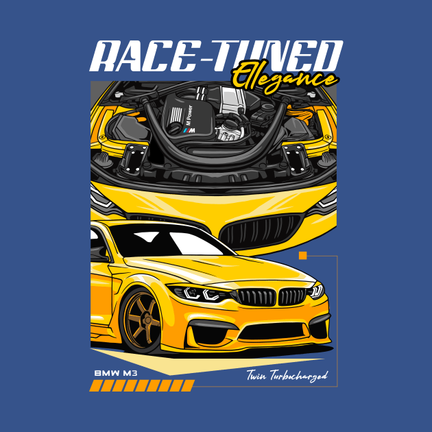 BMW M3 Race-Tuned Elegance by Harrisaputra