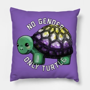 No gender. Only turtle. Pillow