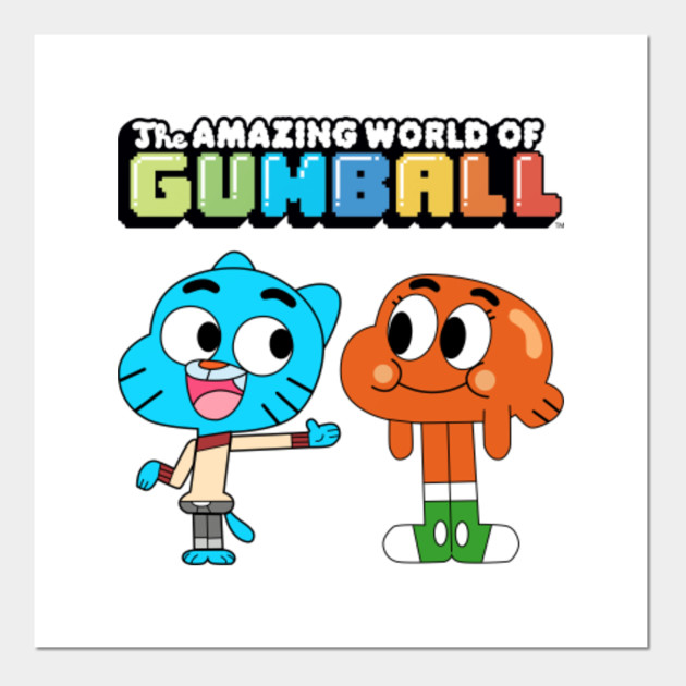 Gumball And Darwin Gumball And Darwin Posters And Art Prints Teepublic The cat, the kid, the legend. gumball and darwin