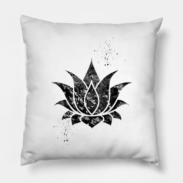 Lotus Pillow by erzebeth