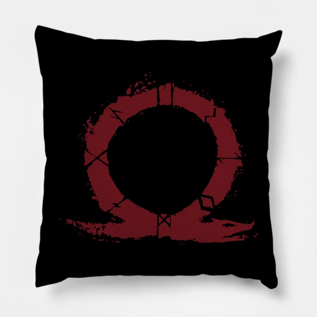 god of war Pillow by OM Des