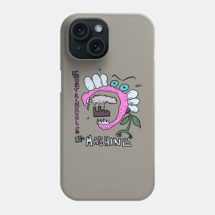 Sustainable Machine Flower Kaiju Runs the Factory Phone Case