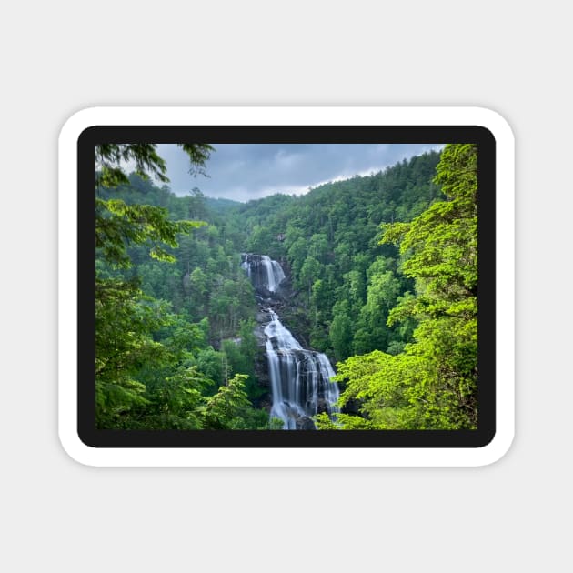 Whitewater Falls SC Magnet by Ckauzmann