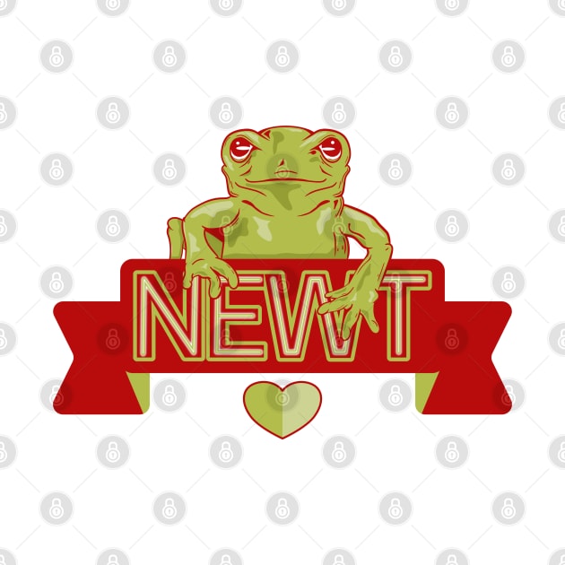 I love newts by mailboxdisco