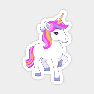 Cute little unicorn Magnet