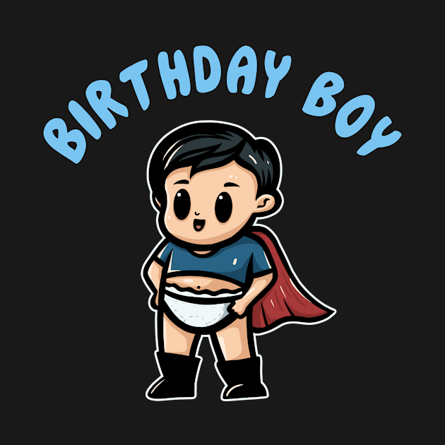 Birthday Boy | Superhero Boy is about to save the day by Malinda