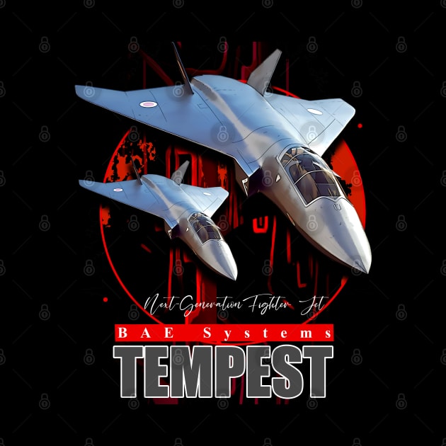 BAE Systems Tempest Next-Generation Fighter Jet by aeroloversclothing