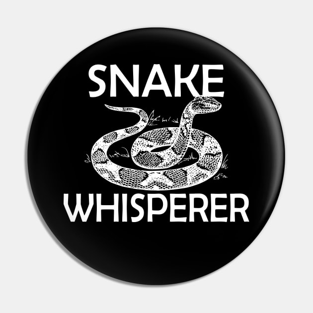 Snake Whisperer Pin by KC Happy Shop