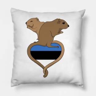 Gerbil Estonia (light) Pillow