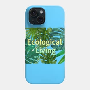 Eco-local living,palm treesummer, summertime, summer season Phone Case