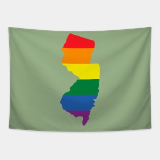 New Jersey state pride shirt Tapestry