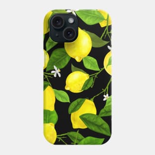 Watercolor Lemon 3 Phone Case