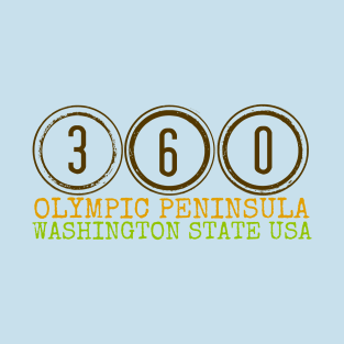 360 Olympic  Peninsula T-Shirt