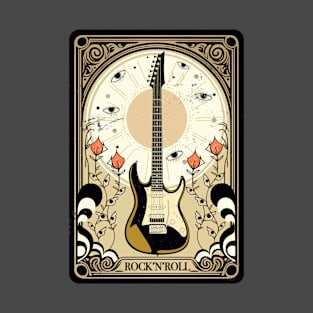 Psychedelic 70s oracle tarot card  rock and roll design T-Shirt