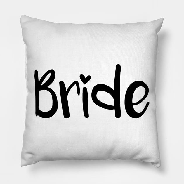 Bride Pillow by inphocus