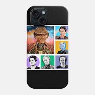 Trekkery Jeffrey is All the Aliens Collage Phone Case