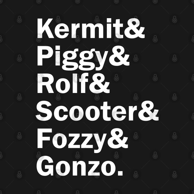 Funny Names x The Muppets by muckychris