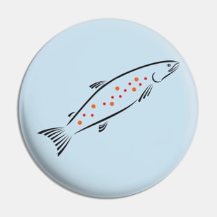 fish with caviar Pin