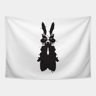 Dark Rorschach Tapestry