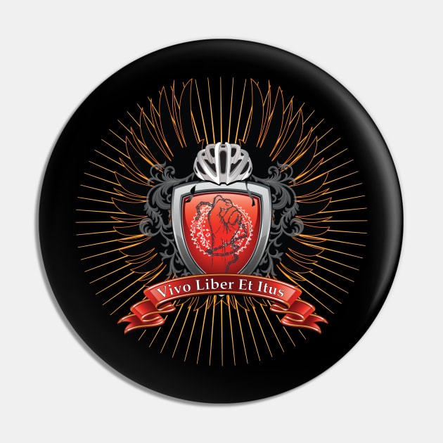 "Live Free and Ride" Pin by ek