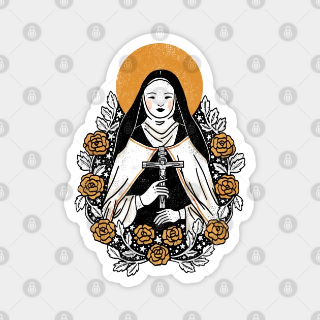 St. Therese of the Child Jesus - Catholic Saints Magnet by zCAT