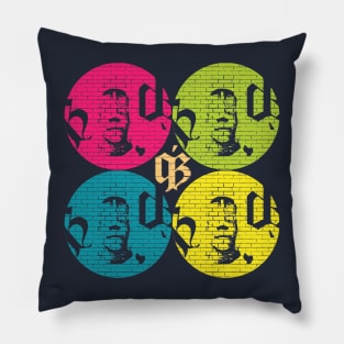 Easter Island Warhol Pillow