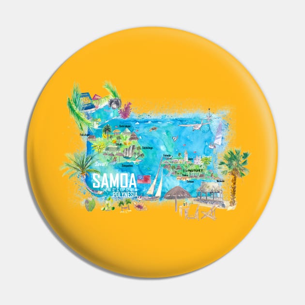 Samoa Pin by artshop77