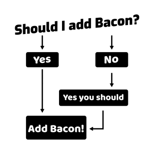 Should I Add Bacon? T-Shirt