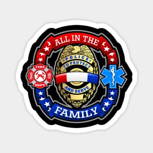 ALL IN THE FAMILY Magnet