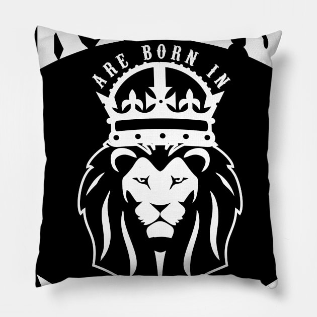 Kings are born in August! Pillow by variantees