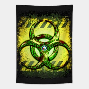 Biohazard Symbol Tapestry