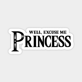 The Legend of Princess (Black) Magnet