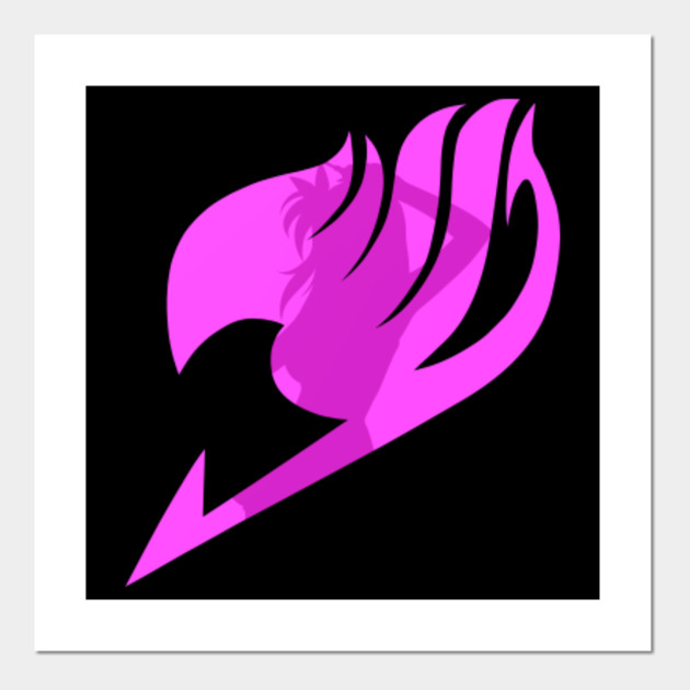 Fairy Tail Lucy Silhouette Fairy Tail Posters And Art Prints Teepublic