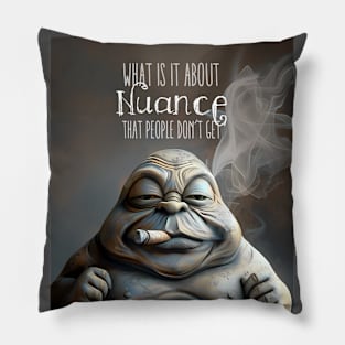 Puff Sumo: Nuance, What is it about Nuance that people don’t get on a Dark Background Pillow