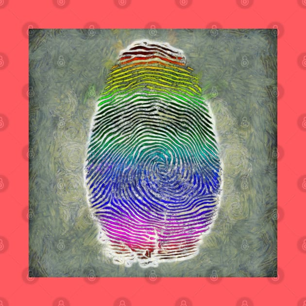 Rainbow Fingerprint by rolffimages