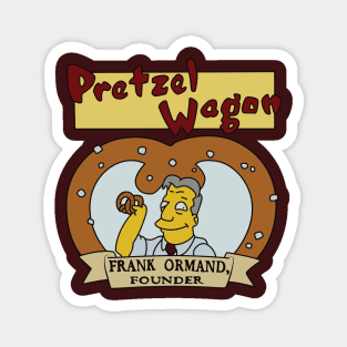 Pretzel Wagon Magnet