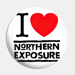 I Heart Northern Exposure Pin