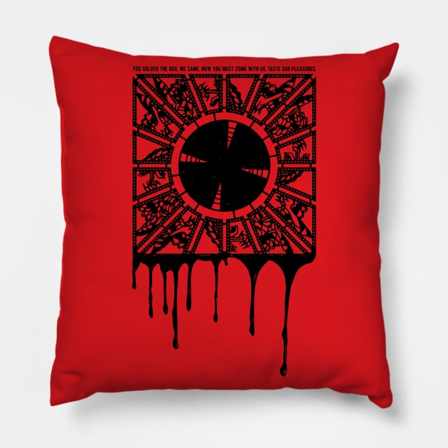 Hellraiser Pillow by quadrin