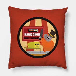 The Magician - Squeaky and B Pillow