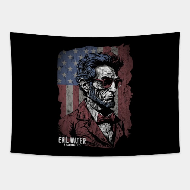 Honest Abe Tapestry by Evil Water Trading Company