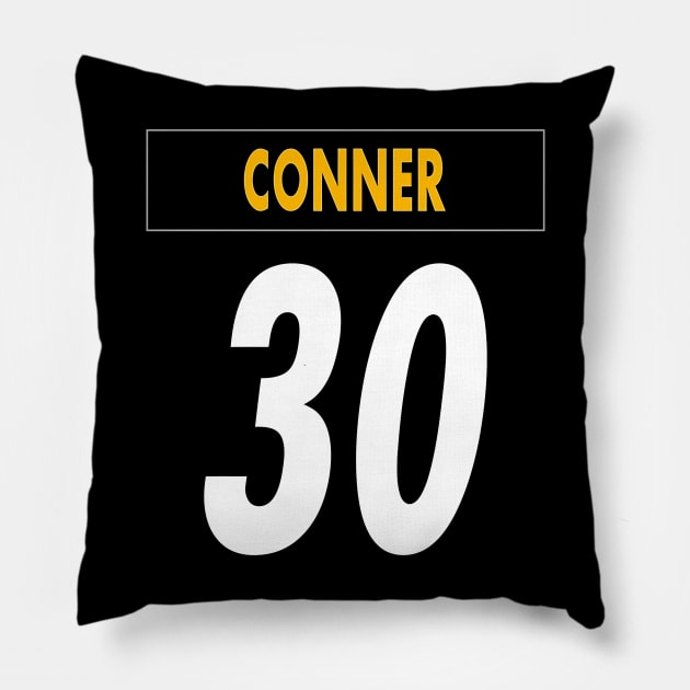James Conner Pillow by telutiga